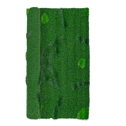 Covor gazon artificial, Naimeed D6546,  pentru decorare interioara sau exterioara, Verde, 1000x900x20mm