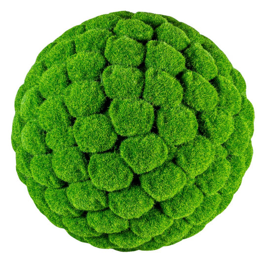 Figurina din iarba artificiala, Naimeed D6547, Sfera, Verde, 68 cm