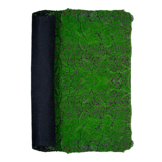 Covor muschi artificial de padure, Naimeed D6556, pentru decorare interioara sau exterioara, Verde, 1000x2000x30mm