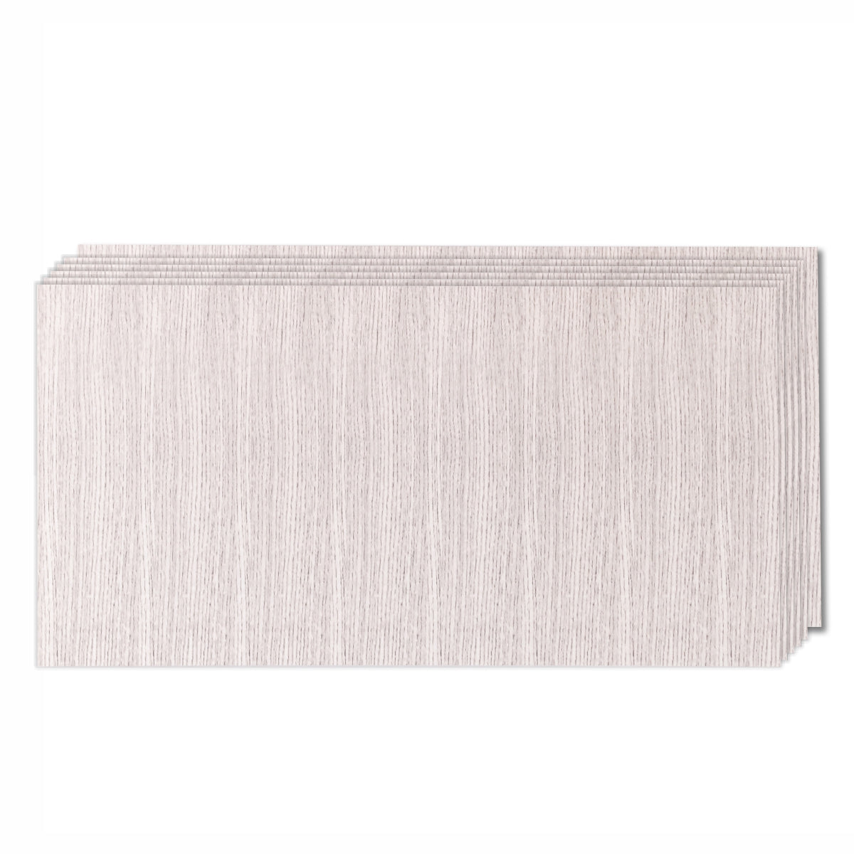 Set 6 panouri decorative, Naimeed D6579, Autoadeziv, aspect mat, suprafata acoperita 1.08 mp, 30x60 cm, Maro