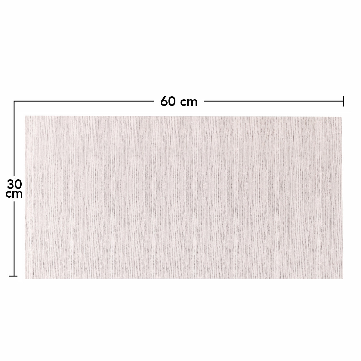 Set 6 panouri decorative, Naimeed D6579, Autoadeziv, aspect mat, suprafata acoperita 1.08 mp, 30x60 cm, Maro