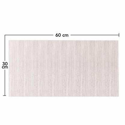 Set 6 panouri decorative, Naimeed D6579, Autoadeziv, aspect mat, suprafata acoperita 1.08 mp, 30x60 cm, Maro