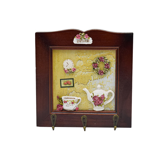 Cuier decorativ D66, 21x21 cm, m3