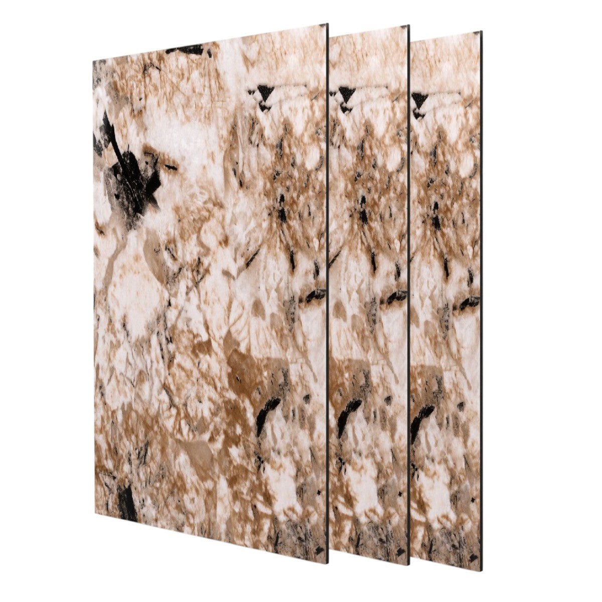 Set 3 panouri cristal carbon, Naimeed D6638, ultrarezistent, flexibil, ignifug, 120x89cm, 5mm grosime, tehnologie moderna, rezistent la umezeala