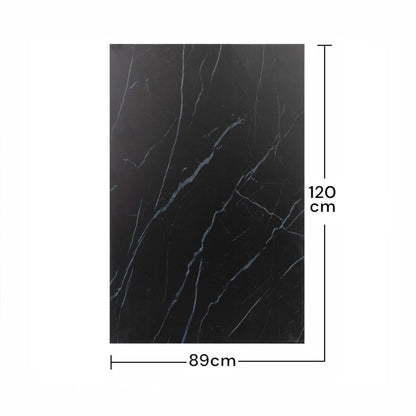 Set 3 panouri cristal carbon, Naimeed D6642, ultrarezistent, flexibil, ignifug, 120x89cm, 5mm grosime, tehnologie moderna, rezistent la umezeala