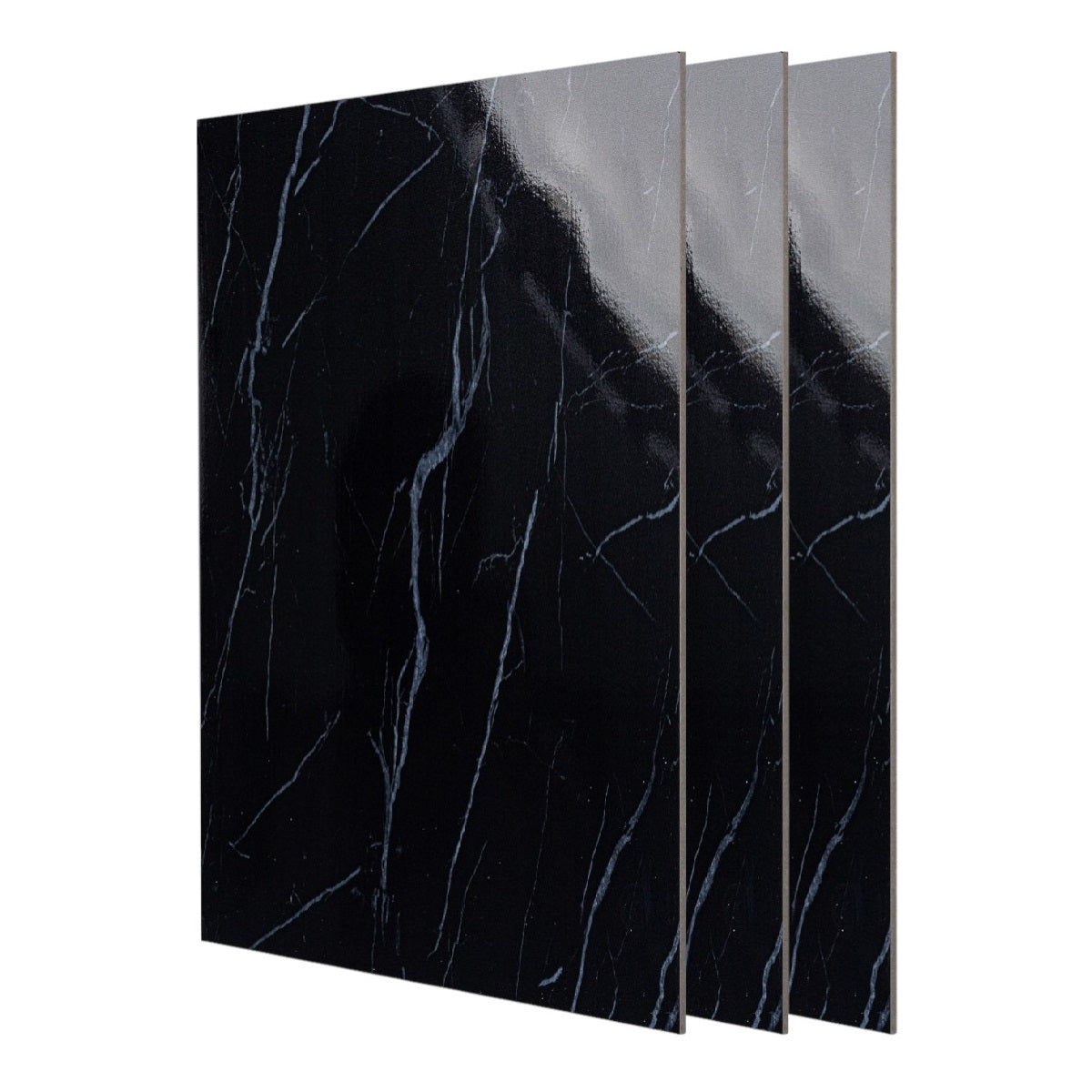 Set 3 panouri cristal carbon, Naimeed D6643, ultrarezistent, flexibil, ignifug, 120x89cm, 5mm grosime, tehnologie moderna, rezistent la umezeala