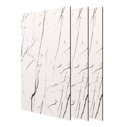 Set 3 panouri cristal carbon, Naimeed D6646, ultrarezistent, flexibil, ignifug, 120x89cm, 5mm grosime, tehnologie moderna, rezistent la umezeala