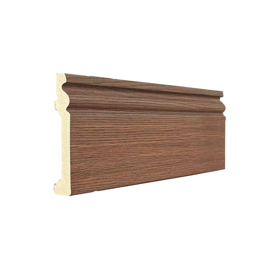 Plintă decorativă, polimer rigid, Naimeed D6699MARO, Maro, 230 × 10 × 1.5 cm