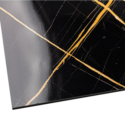 Set 3 panouri cristal carbon, Naimeed D6727, ultrarezistent, flexibil, 120x89cm, 5mm grosime, tehnologie moderna, rezistent la umezeala