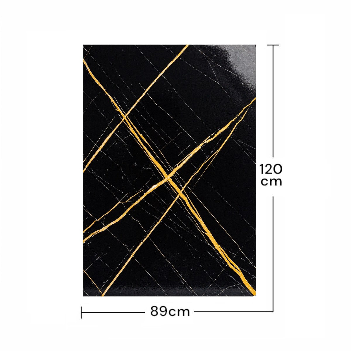 Set 3 panouri cristal carbon, Naimeed D6727, ultrarezistent, flexibil, 120x89cm, 5mm grosime, tehnologie moderna, rezistent la umezeala