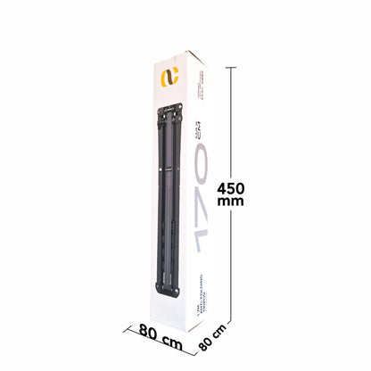Trepied Aochuan, stativ, pentru camera foto/video, smartphone, Gimbal, lumini, pentru vlogging, streaming live, D6734, Negru