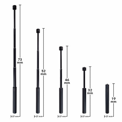 Tija de extensie Aochuan pentru gimbal, D6735, compatibil cu Smart XE / X Pro / S2 / M1 Pro / M2 Pro