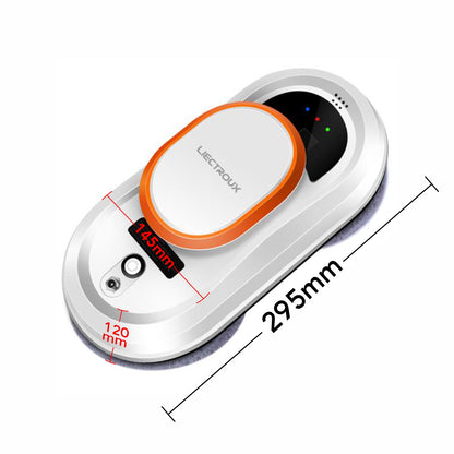Robot Curatare Geamuri Liectroux HCR-09(D6808), 2800Pa, protectie anti cadere, baterie 500mAh, autonomie 60 de minute pe acumulator in caz de pana de curent, capacitate 30ml, 295x145x120mm, Alb