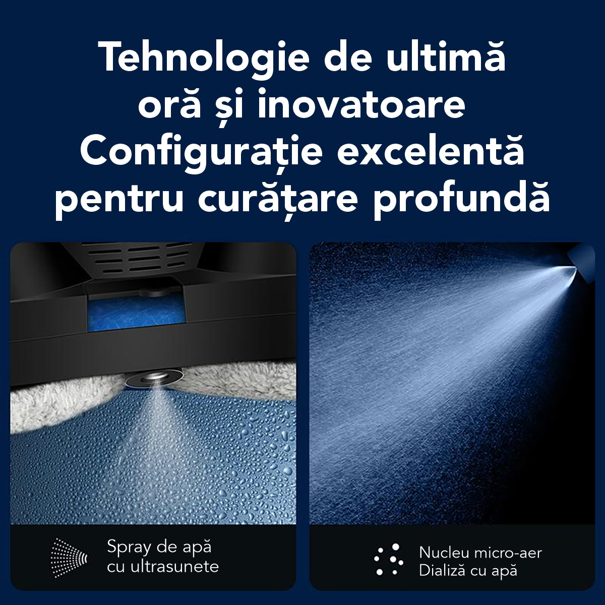 Robot Curatare Geamuri Liectroux HCR-10(D6809), 2800Pa, protectie anti cadere, baterie 500mAh, autonomie 60 de minute pe acumulator in caz de pana de curent, capacitate 30ml, 295x145x120mm, Negru
