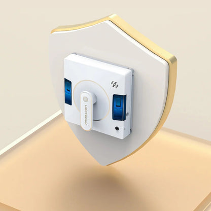 Robot Curatare Geamuri Liectroux YW509(D6810), 3000Pa, baterie 500mAh, protectie anti cadere, autonomie 30 de minute pe acumulator in caz de pana de curent, capacitate 90ml, 215x215x104mm, Alb