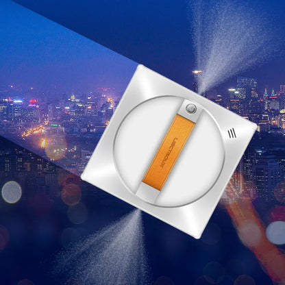 Robot Curatare Geamuri Liectroux YW710 (D6811), 2500Pa, baterie 650mAh, protectie anti-cadere, autonomie de 30 min pe acumulator in caz de pana de curent, capacitate 90ml, 215x215x63mm, Alb