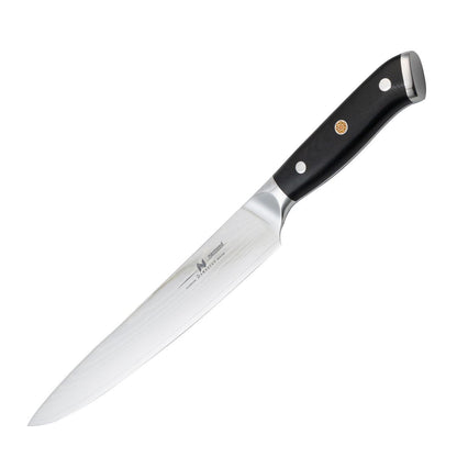 Cutit feliere, din otel Damascus,  Naimeed D6823, damasc 67 straturi, 37.5 cm, Negru