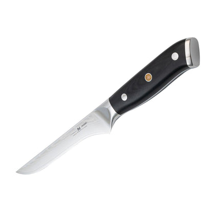 Cutit de dezosat, din otel Damascus, Naimeed D6827, damasc 67 straturi, 27.5 cm, Negru