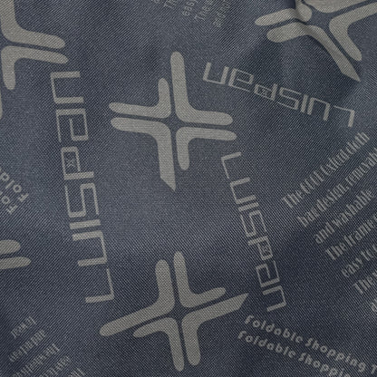 Carucior cumparaturi pliabil cu 2 roti rezistente si sac textil, detasabil cu 2 buzunare laterale, Naimeed D6873, capacitate 49L, 100x45x34cm, Negru