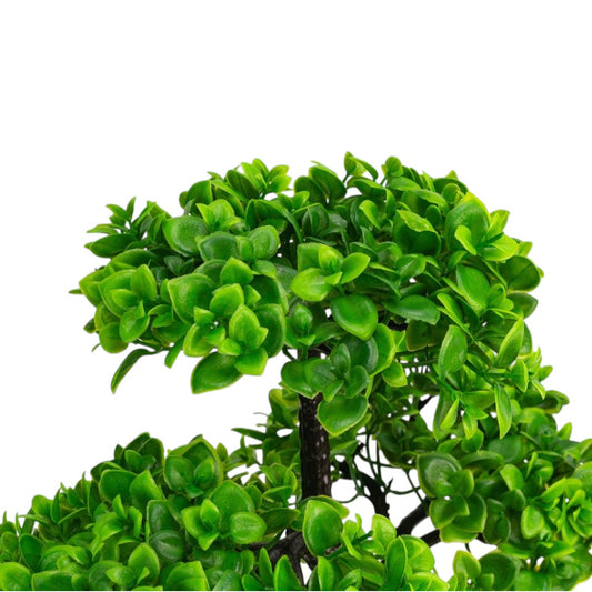Copac artificial, tip Ficus, cu ghiveci, Naimeed D6909, 40x12 cm, Verde