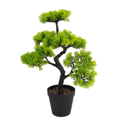 Copac artificial, tip Thuia, cu ghiveci, Naimeed D6911, 40x12 cm, Verde