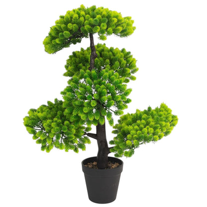 Copac artificial, tip Pin, cu ghiveci, Naimeed D6913A, 50x12 cm, Verde