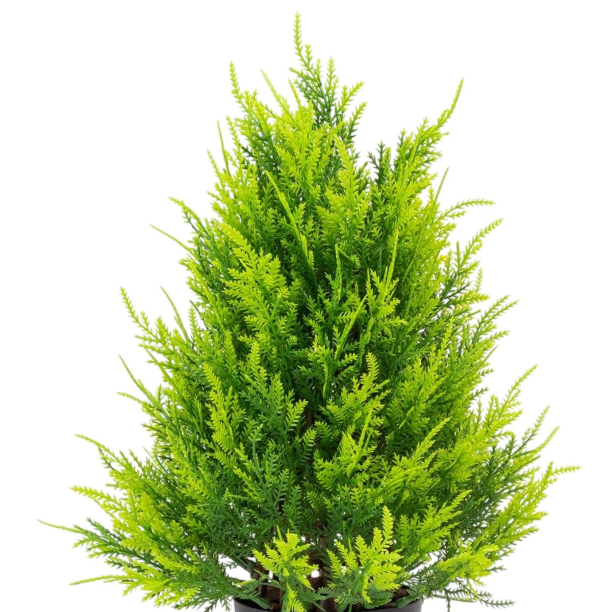 Planta artificiala, tip Thuja, cu ghiveci, Naimeed D6936, 31x10 cm, Verde