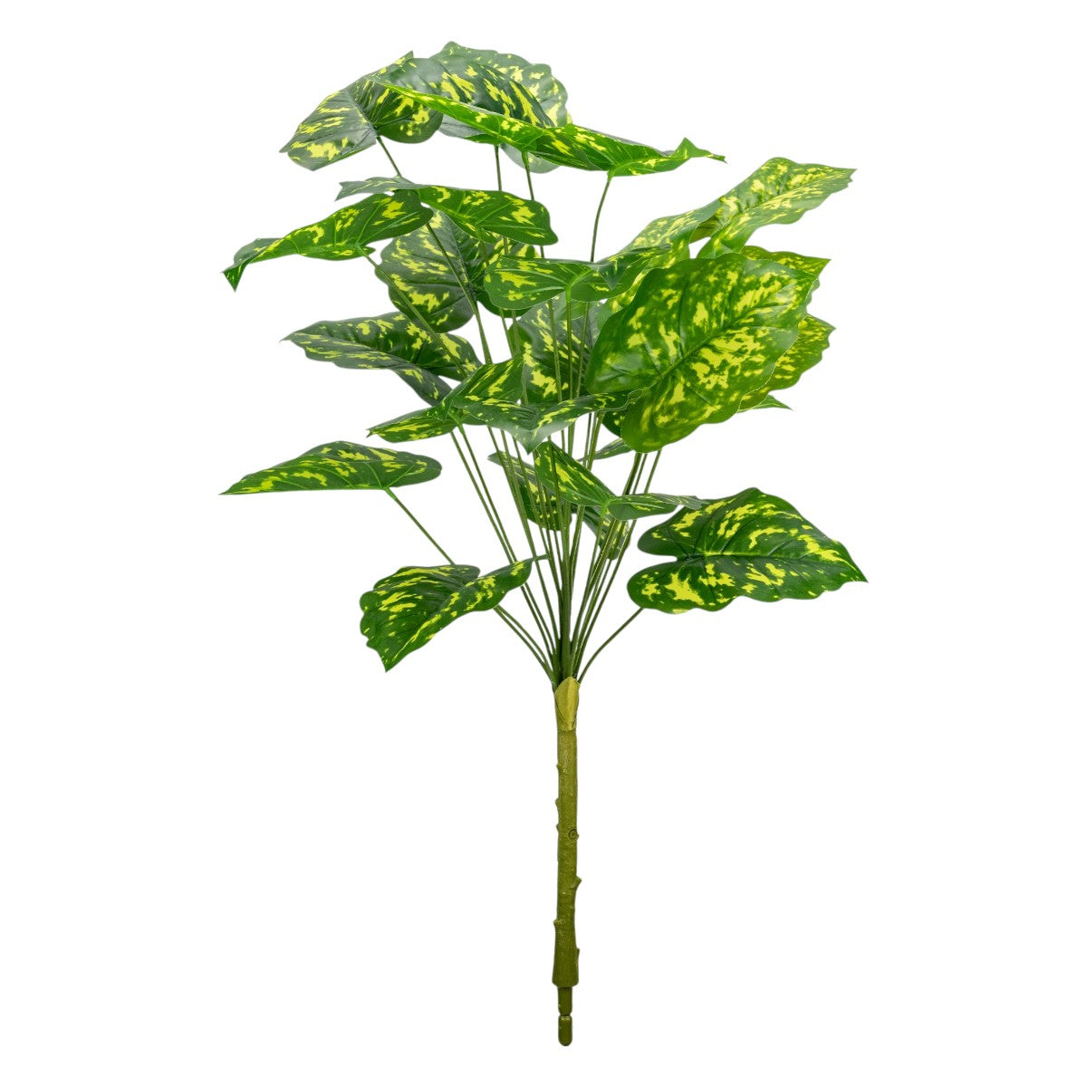 Planta decorativa artificiala, fara ghiveci, tip Dieffenbachia, Naimeed D6942, 95 cm, Verde