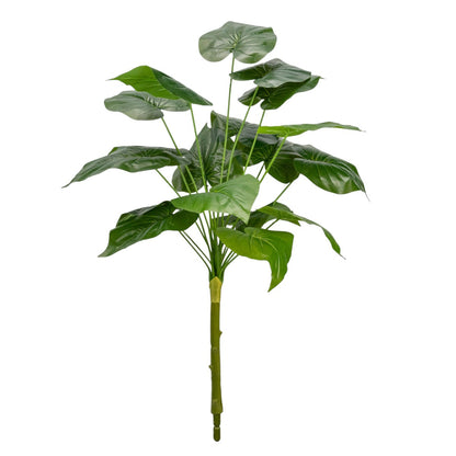 Planta decorativa artificiala, fara ghiveci, tip Monstera, Naimeed D6945, 88 cm, Verde