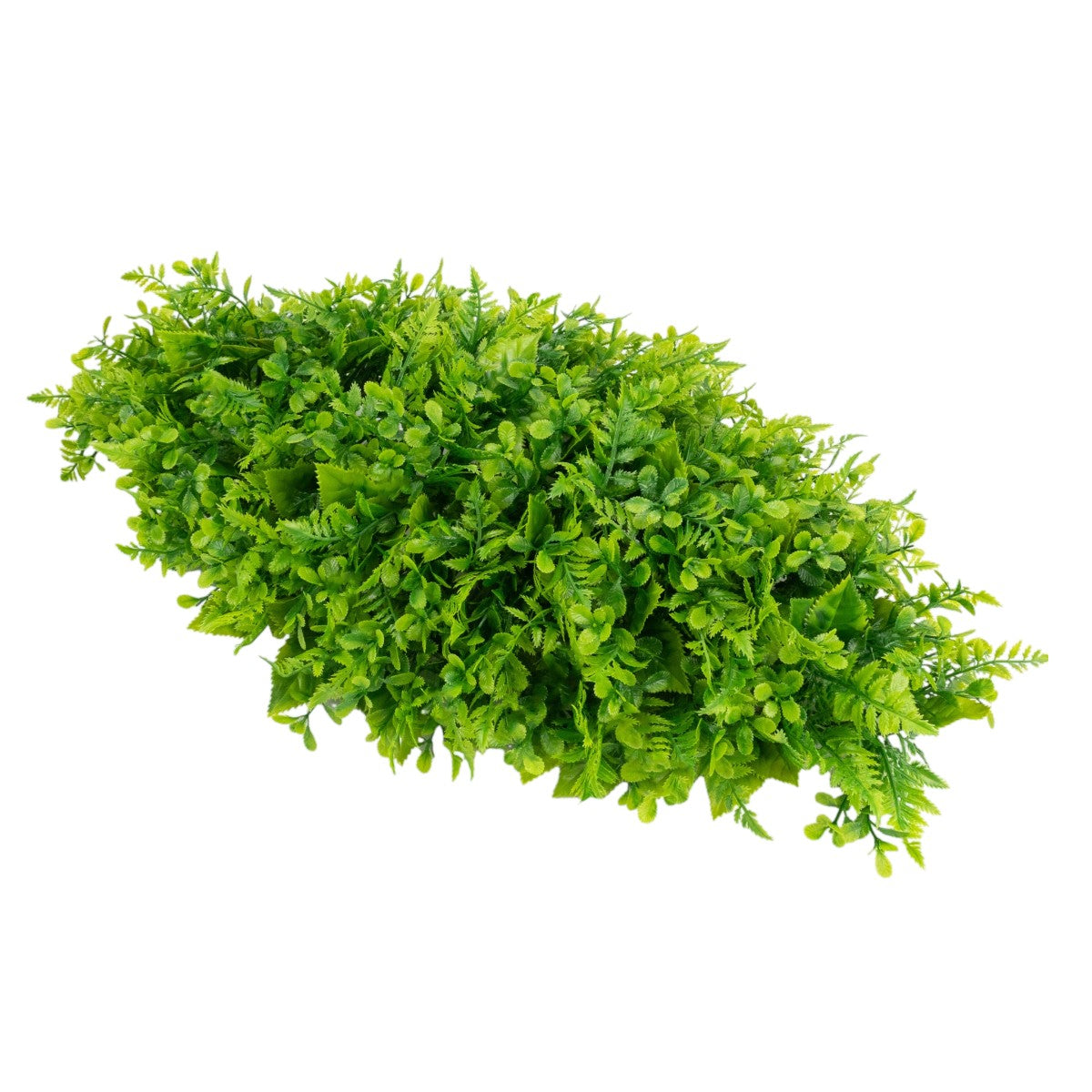 Planta decorativa artificiala, fara ghiveci, tip Buxus, Naimeed D6967, 80x40 cm, Verde