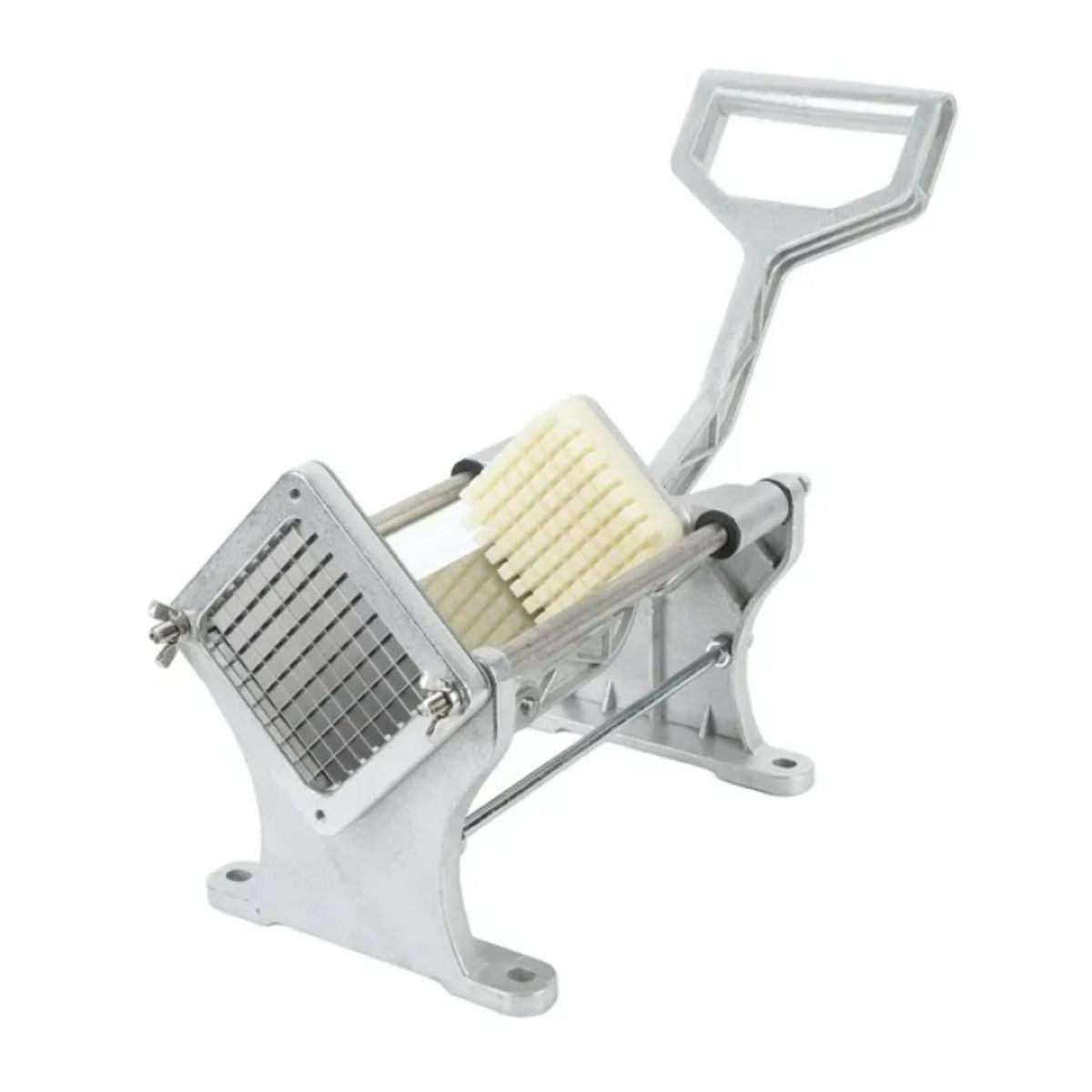 Feliator profesional de taiat legume, eficient, robust si usor de utilizat, Naimeed D7008, 25x21.5x18cm, Argintiu
