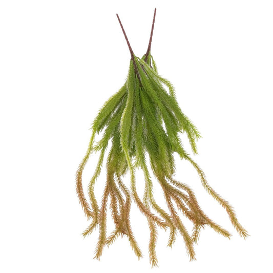 Set 2 plante artificiale curgatoare, 7 fire, lungime 72cm, Naimeed D7014, Rosu