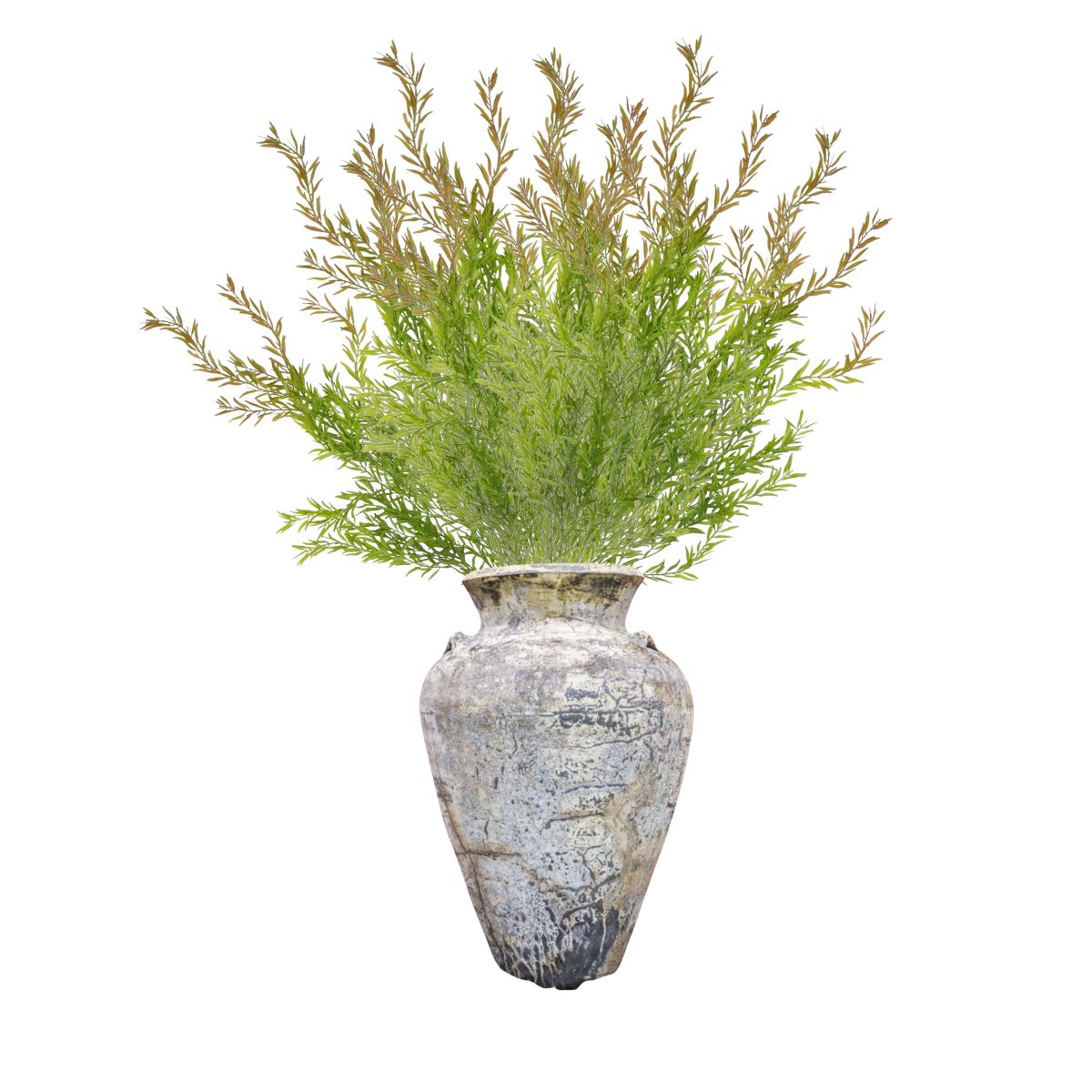 Set 2 plante artificiale curgatoare, 5 fire, lungime 85cm, Naimeed D7016, Rosu