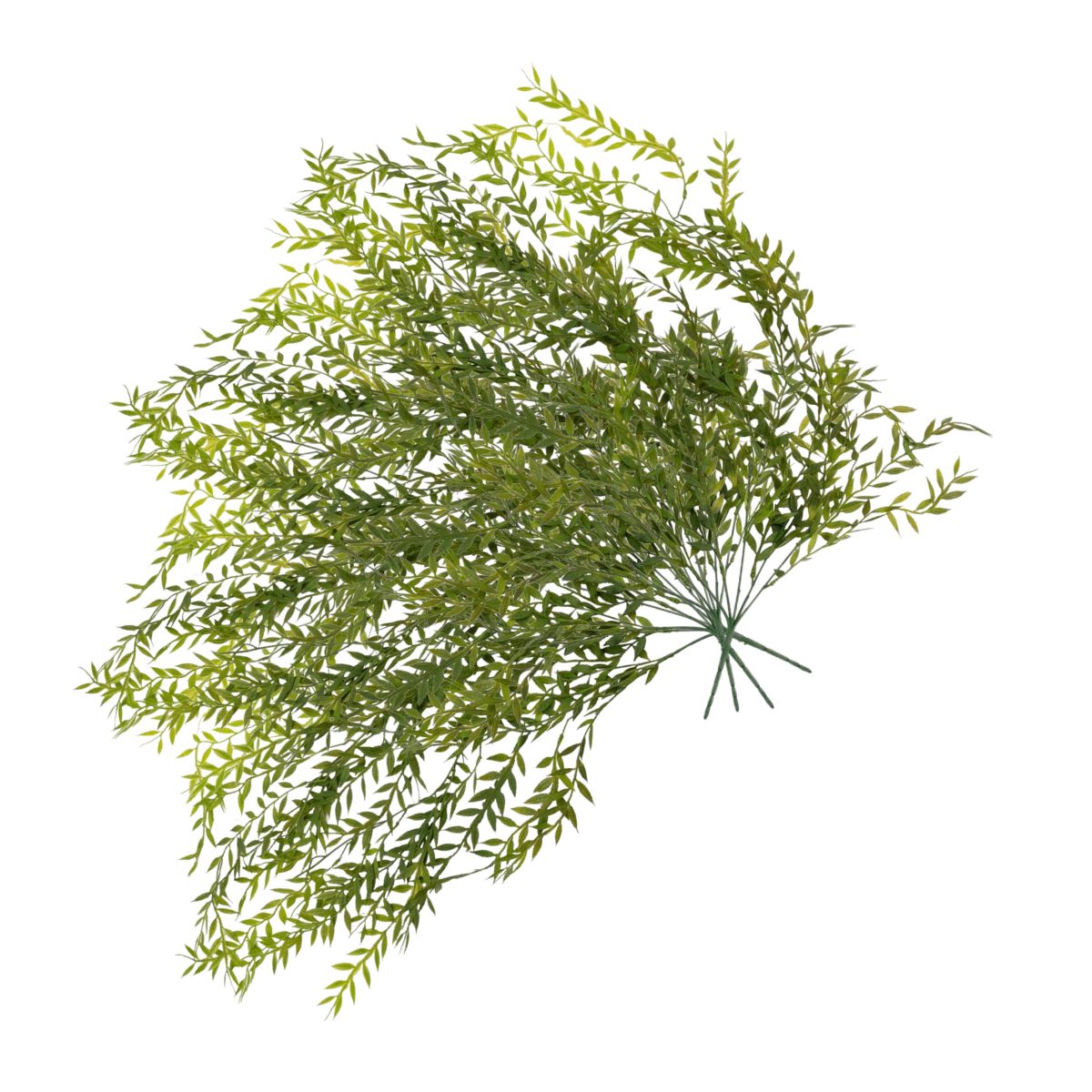 Set 2 plante artificiale curgatoare, 5 fire, lungime 85cm, Naimeed D7017, Verde