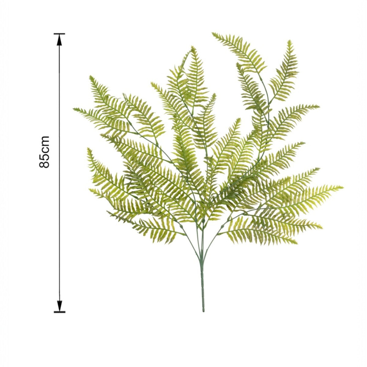 Set 2 plante artificiale curgatoare, 5 fire, lungime 85cm, Naimeed D7018, Verde