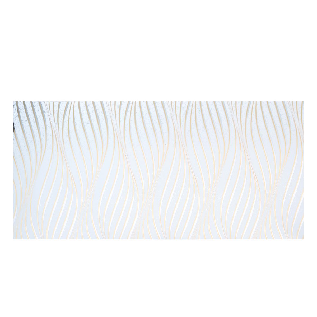 Set 6 panouri decorative autoadezive cu folie de aluminiu, efect marmura,  suprafata acoperita 1.08 m², Naimeed D7108, 60x30 cm, Gri deschis