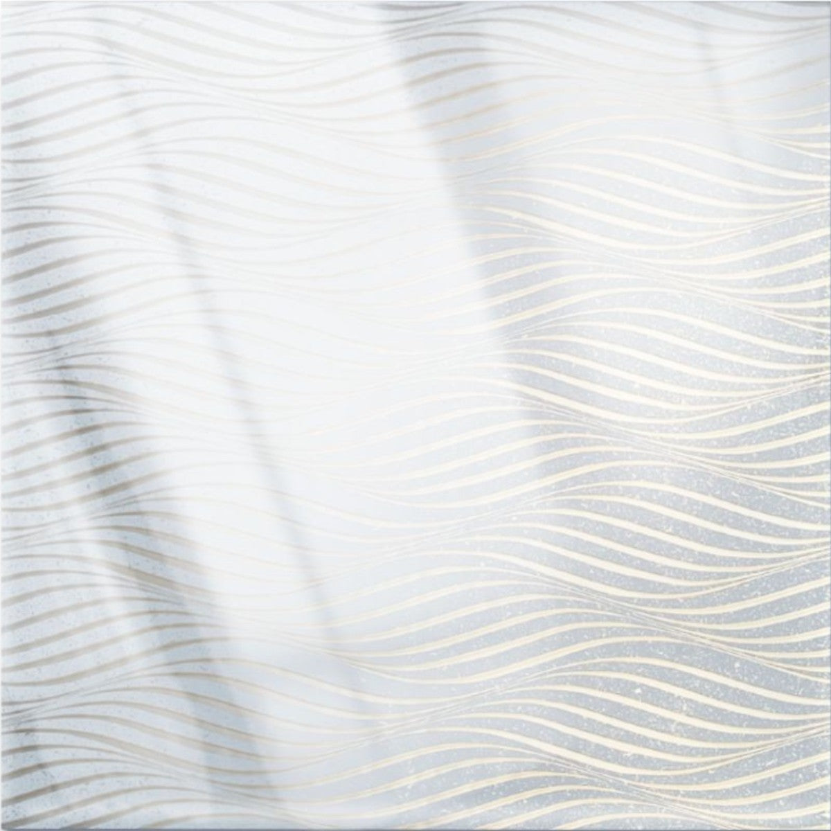 Set 6 panouri decorative autoadezive cu folie de aluminiu, efect marmura,  suprafata acoperita 1.08 m², Naimeed D7108, 60x30 cm, Gri deschis
