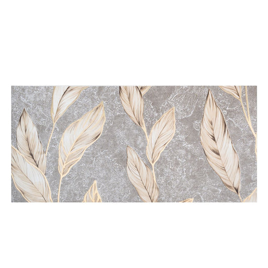 Set 6 panouri decorative autoadezive cu folie de aluminiu, efect marmura,  suprafata acoperita 1.08 m², Naimeed D7114, 60x30 cm, Gri
