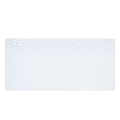 Set 6 panouri decorative autoadezive cu folie de aluminiu, efect marmura,  suprafata acoperita 1.08 m², Naimeed D7121, 60x30 cm, Gri deschis