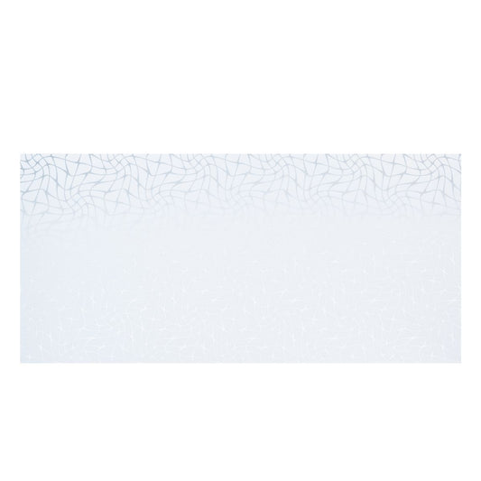 Set 6 panouri decorative autoadezive cu folie de aluminiu, efect marmura,  suprafata acoperita 1.08 m², Naimeed D7121, 60x30 cm, Gri deschis