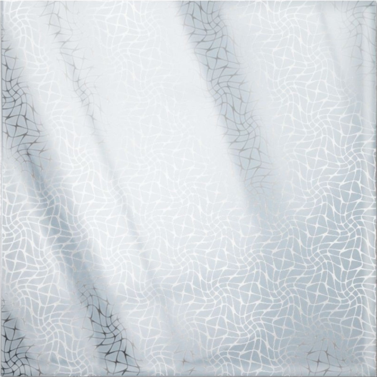 Set 6 panouri decorative autoadezive cu folie de aluminiu, efect marmura,  suprafata acoperita 1.08 m², Naimeed D7121, 60x30 cm, Gri deschis