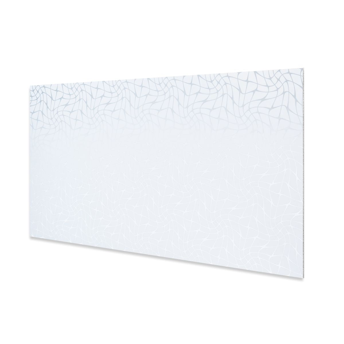 Set 6 panouri decorative autoadezive cu folie de aluminiu, efect marmura,  suprafata acoperita 1.08 m², Naimeed D7121, 60x30 cm, Gri deschis