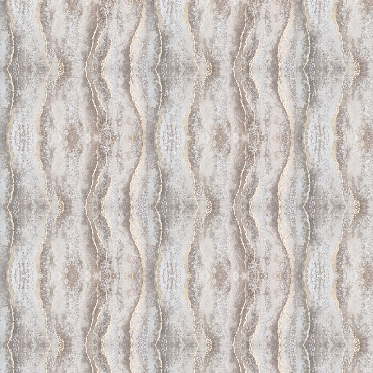 Set 6 panouri decorative autoadezive cu folie de aluminiu, efect marmura,  suprafata acoperita 1.08 m², Naimeed D7128, 60x30 cm, Maro deschis