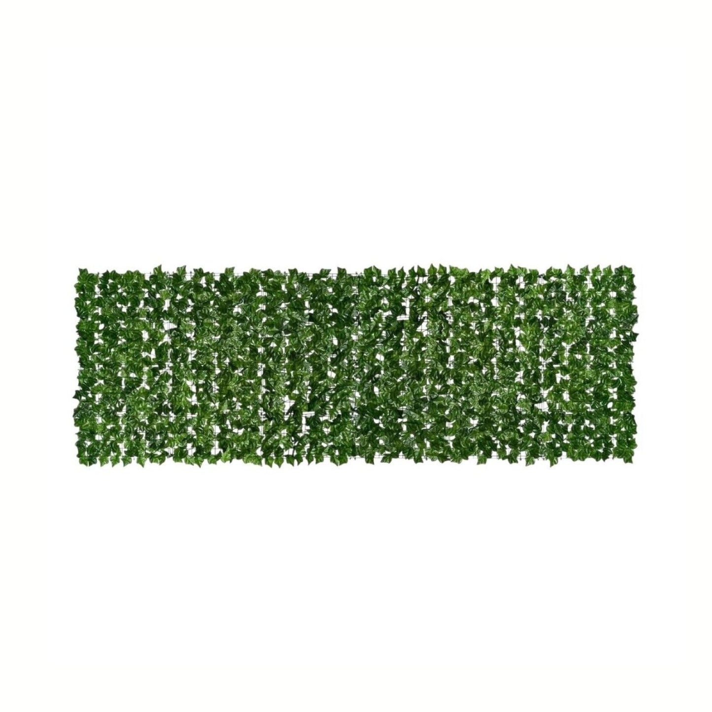 Plasa gard, frunze artificiale, Naimeed D7218, paravan pentru balcon, terasa si gard, 100x30 cm, Verde