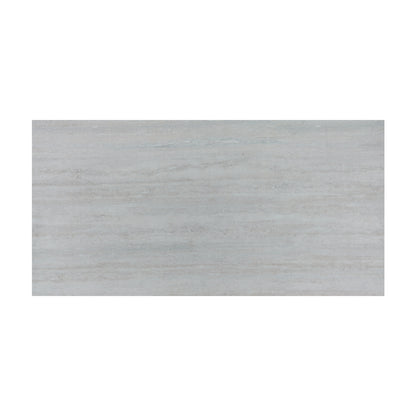 Set 16 panouri decorative din praf de piatra, Naimeed D7308, ignifuge, strat protector ceramic, rezistente la razele UV, 120x60x0.2 cm, gri travertin