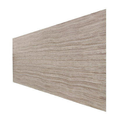 Set 8 panouri decorative din praf de piatra, Naimeed D7312, flexibile, ignifuge, strat protector ceramic, rezistente la razele UV, 120x60x0.2 cm, cappuccino