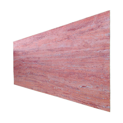 Set 16 panouri decorative din praf de piatra, Naimeed D7313, ignifuge, strat protector ceramic, rezistente la razele UV, 120x60x0.2 cm, coral