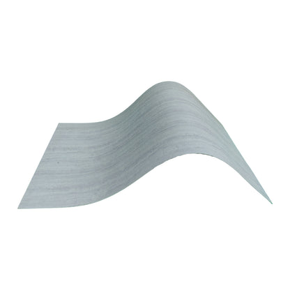 Panou decorativ din praf de piatra, Naimeed D7315, flexibil, ignifuge, strat protector ceramic, rezistente la razele UV, 120x60x0.2 cm, cenusiu pal