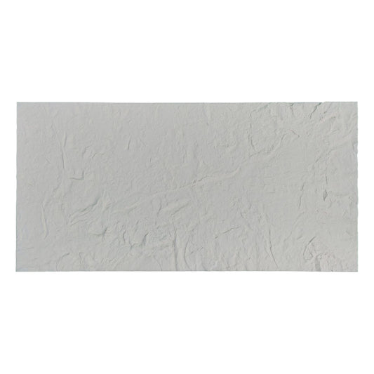 Set 14 panouri decorative din praf de piatra, Naimeed D7316, flexibile, ignifuge, strat protector ceramic, rezistente la razele UV, 120x60x0.2 cm, alb