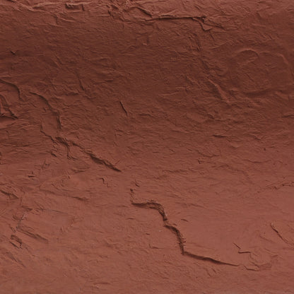 Panou decorativ din praf de piatra, Naimeed D7318, flexibil, ignifug, strat protector ceramic, rezistent la razele UV, 120x60x0.2 cm, rosu caramiziu